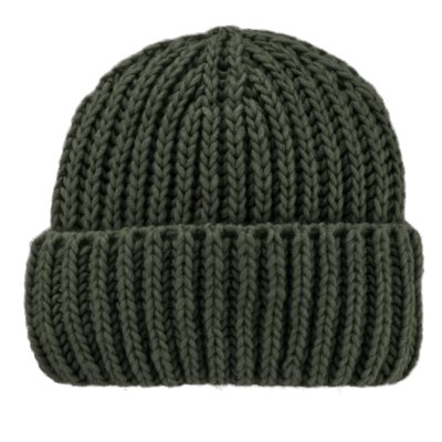 Bonnet - Gårda Ebene Wool Mix Beanie (vert foncé)