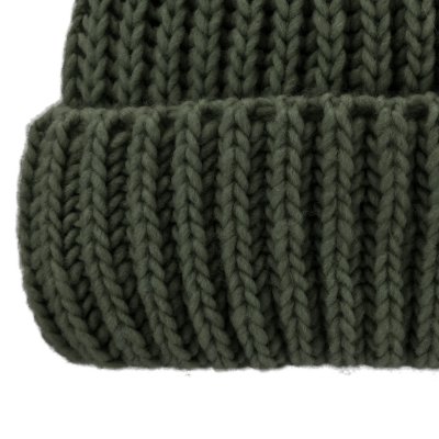 Bonnet - Gårda Ebene Wool Mix Beanie (vert foncé)