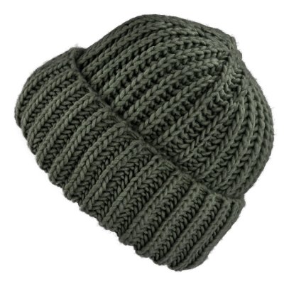 Bonnet - Gårda Ebene Wool Mix Beanie (vert foncé)