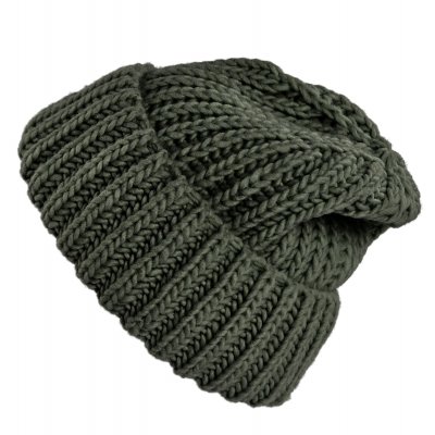 Bonnet - Gårda Ebene Wool Mix Beanie (vert foncé)