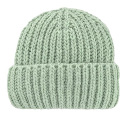 Bonnet - Gårda Ebene Wool Mix Beanie (vert menthe)