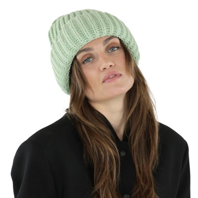 Bonnet - Gårda Ebene Wool Mix Beanie (vert menthe)