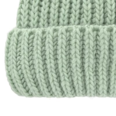 Bonnet - Gårda Ebene Wool Mix Beanie (vert menthe)