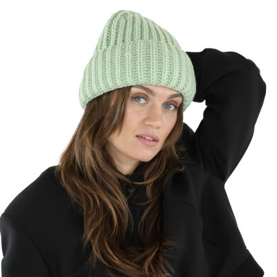 Bonnet - Gårda Ebene Wool Mix Beanie (vert menthe)