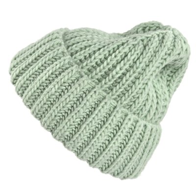 Bonnet - Gårda Ebene Wool Mix Beanie (vert menthe)