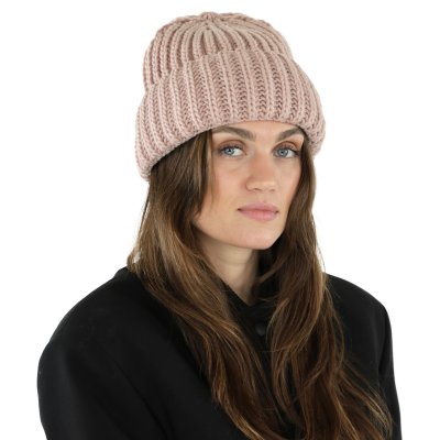 Bonnet - Gårda Ebene Wool Mix Beanie (rose)