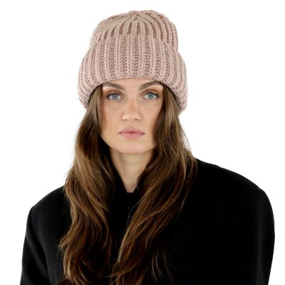 Bonnet - Gårda Ebene Wool Mix Beanie (rose)