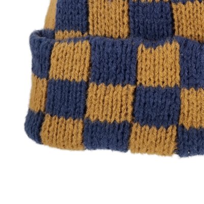 Bonnets - Gårda Hedemora Beanie (bleu/marron)