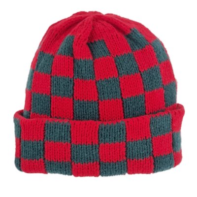 Bonnets - Gårda Hedemora Beanie (rouge/vert)