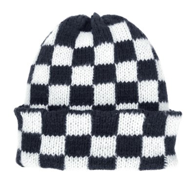 Bonnets - Gårda Hedemora Beanie (noir/blanc)
