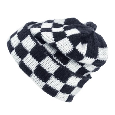 Bonnets - Gårda Hedemora Beanie (noir/blanc)
