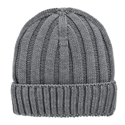 Bonnet - Gårda Lenzerheide Merino Wool Beanie (gris)