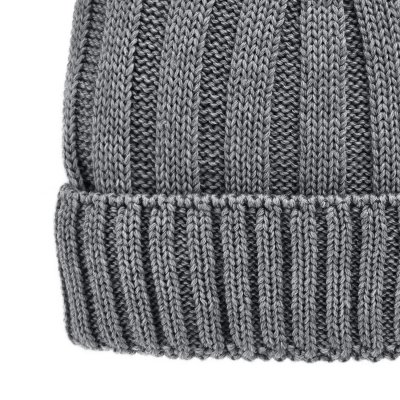 Bonnet - Gårda Lenzerheide Merino Wool Beanie (gris)