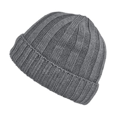 Bonnet - Gårda Lenzerheide Merino Wool Beanie (gris)