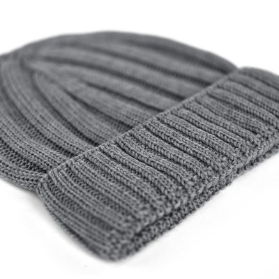 Bonnet - Gårda Lenzerheide Merino Wool Beanie (gris)