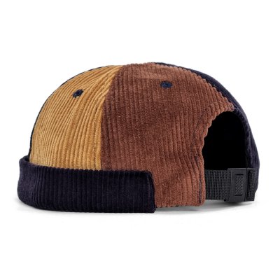Bonnet - Gårda Lockport Docker Beanie (noir/marron)