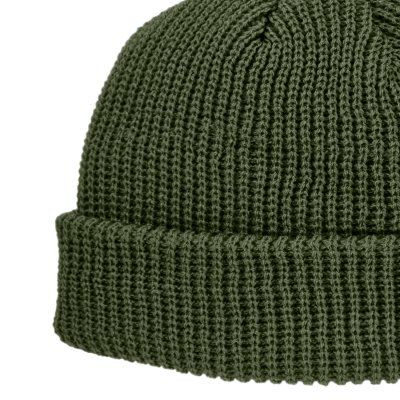 Bonnet - Gårda Loxley Knitted Docker Beanie (vert)