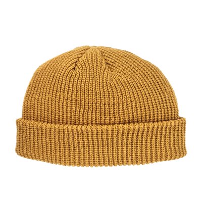 Bonnet - Gårda Loxley Knitted Docker Beanie (moutarde)