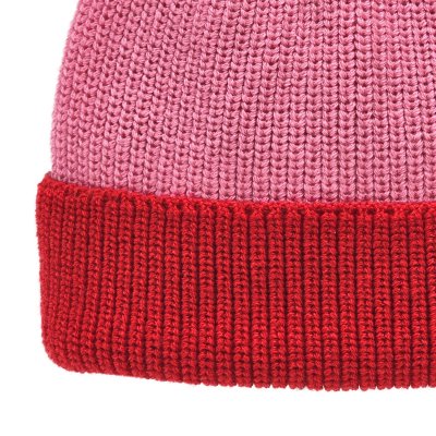 Bonnet - Gårda St. Moritz Merino Wool Beanie (rouge/rose)
