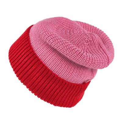 Bonnet - Gårda St. Moritz Merino Wool Beanie (rouge/rose)