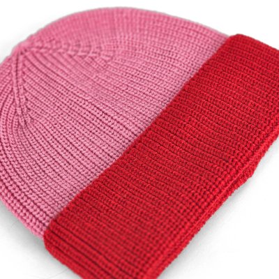 Bonnet - Gårda St. Moritz Merino Wool Beanie (rouge/rose)