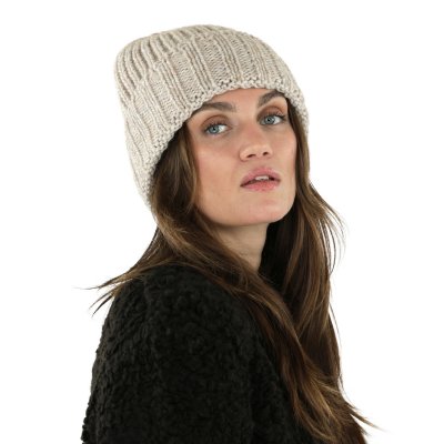 Bonnet - Gårda Val d'Isère Wool Mix Beanie (beige clair)