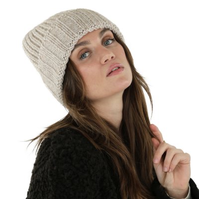 Bonnet - Gårda Val d'Isère Wool Mix Beanie (beige clair)