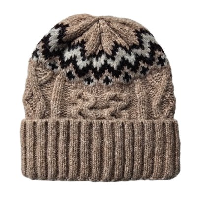 Bonnet - Gårda Vallanes Wool Mix Beanie (beige)