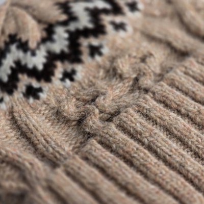 Bonnet - Gårda Vallanes Wool Mix Beanie (beige)
