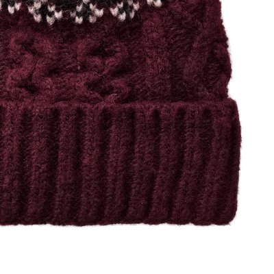 Bonnet - Gårda Vallanes Wool Mix Beanie (rouge)