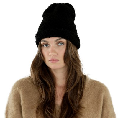 Bonnet - Gårda Zell am See Wool Mix Beanie (noir)