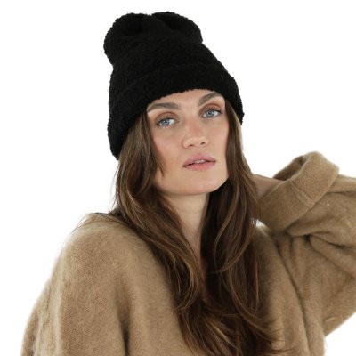 Bonnet - Gårda Zell am See Wool Mix Beanie (noir)