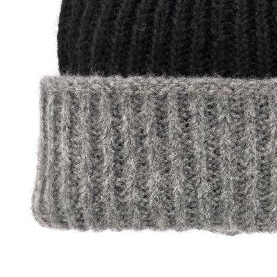 Bonnet - Gårda Zermatt Beanie (gris/noir)
