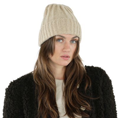 Bonnet - Gårda Adelboden Merino Mix Beanie (beige)