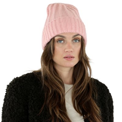 Bonnet - Gårda Adelboden Merino Mix Beanie (rose)
