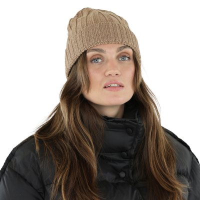 Bonnet - Gårda Lenzerheide Merino Wool Beanie (beige)