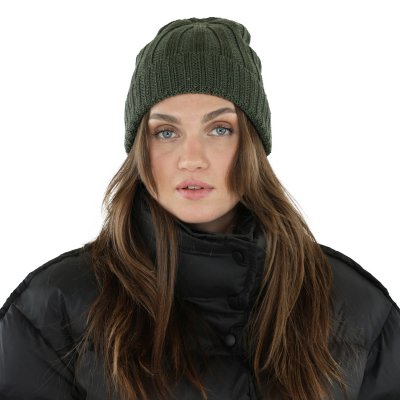 Bonnet - Gårda Lenzerheide Merino Wool Beanie (vert)