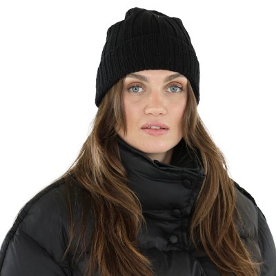 Bonnet - Gårda Lenzerheide Merino Wool Beanie (noir)