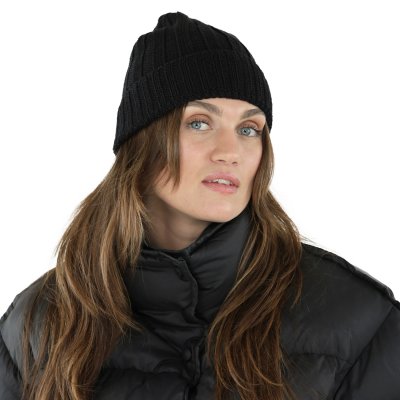 Bonnet - Gårda Lenzerheide Merino Wool Beanie (noir)
