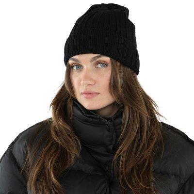 Bonnet - Gårda Lenzerheide Merino Wool Beanie (noir)
