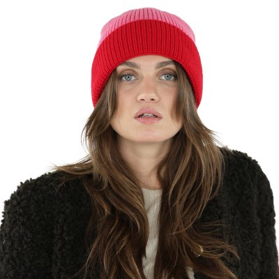 Bonnet - Gårda St. Moritz Merino Wool Beanie (rouge/rose)