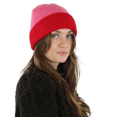 Bonnet - Gårda St. Moritz Merino Wool Beanie (rouge/rose)