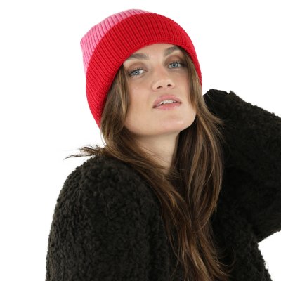 Bonnet - Gårda St. Moritz Merino Wool Beanie (rouge/rose)