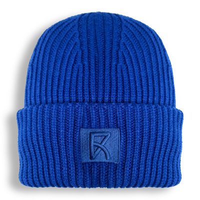 Bonnets - Gårda Knitted Beanie (bleu)