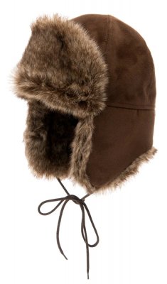 Chapkas - CTH Ericson Esbjörn Junior Faux Fur Hat (Marron)
