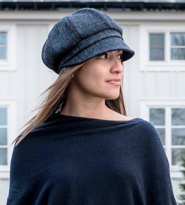 Casquettes - CTH Ericson Regina Harris Tweed (Noir)