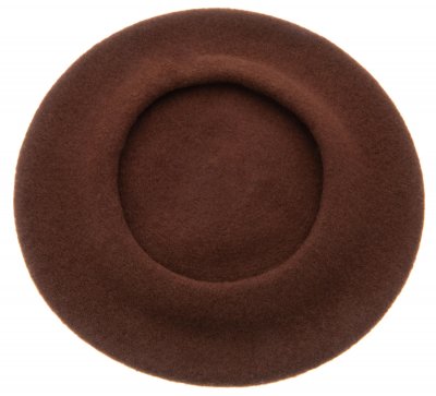 Berets - CTH Ericson Amelie Wool Beret (Marron)