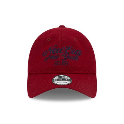 Casquettes - New Era Melton 9TWENTY (rouge)
