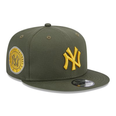 Casquettes - New Era Side Patch New York Yankees 9fifty (army)