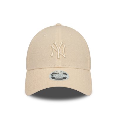 Casquettes - New Era Women's NY Yankees Bubble 9FORTY (beige)